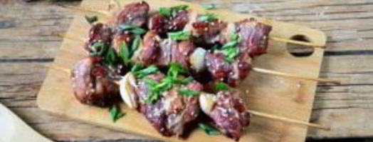 тайский шашлычок на шпажках. Шаг 6