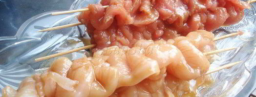 японские шашлычки якитори и бута кусияки. Шаг 7