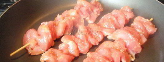 японские шашлычки якитори и бута кусияки. Шаг 8