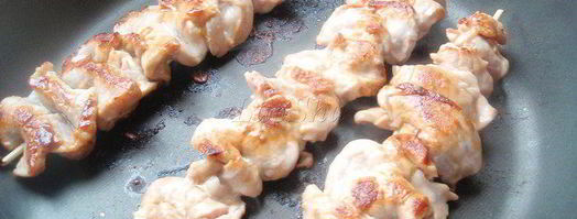 японские шашлычки якитори и бута кусияки. Шаг 9