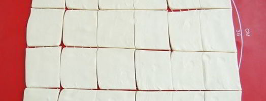 закуска из слоеного теста шашлык. Шаг 5