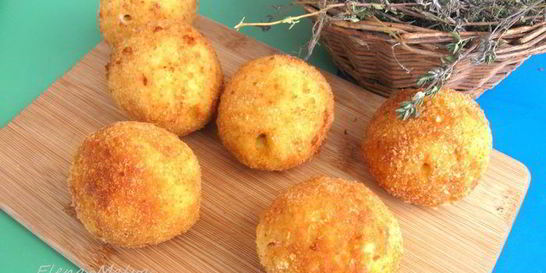 Сицилийские аранчини — рисовые шарики