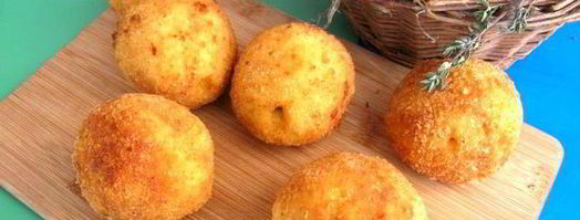 сицилийские аранчини — рисовые шарики. Шаг 18