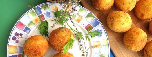 сицилийские аранчини — рисовые шарики. Шаг 19