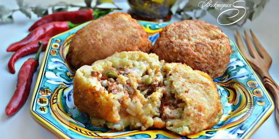 Сицилийские рисовые шарики Аранчини