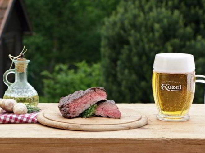 Рецепт фланка-стейка, маринованного в пиве