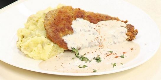 Говяжий стейк по-куриному