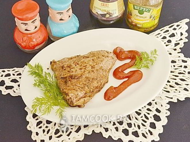 Рецепт говяжьего стейка