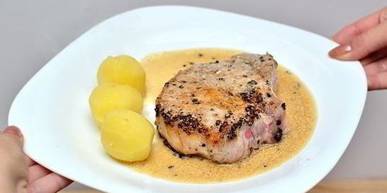 Перечный стейк