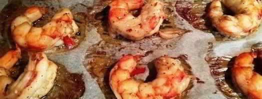 праздничный ужин из булгура с креветками и стейком. Шаг 9