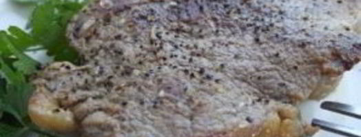 сочный стейк из свинины. Шаг 4