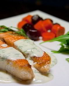 Соус к стейку из семги