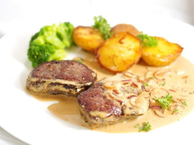 Рецепт стейк дианы