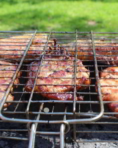 Стейк гриль из свиной корейки