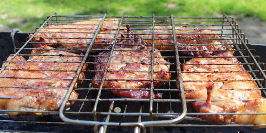 Стейк гриль из свиной корейки