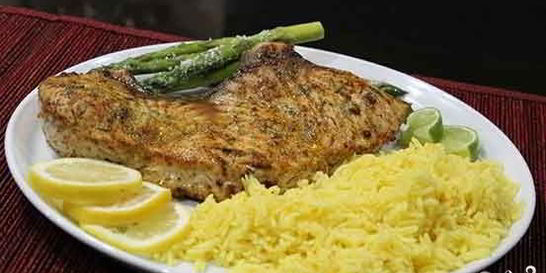 Стейк из акулы