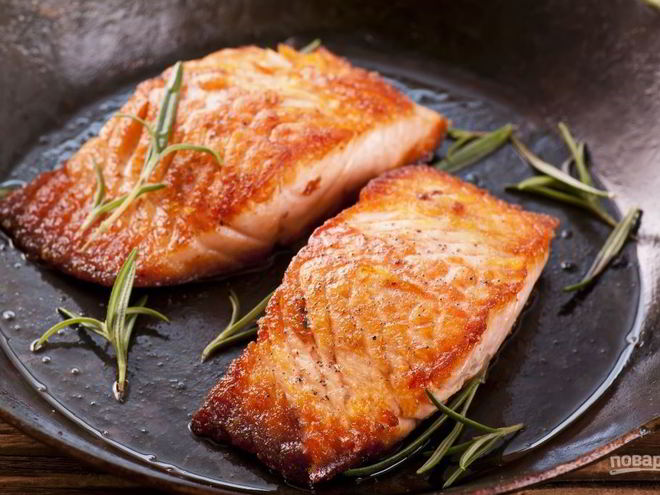 Рецепт стейка из форели