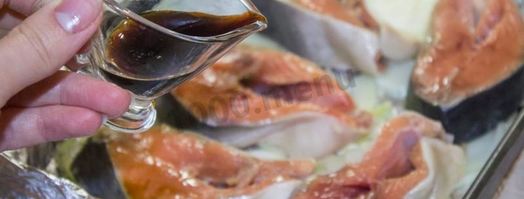 стейк из горбуши в духовке. Шаг 8