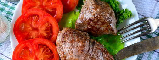 стейк из говядины на сковороде. Шаг 6