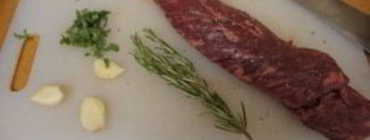 стейк из говядины с грибным соусом. Шаг 2