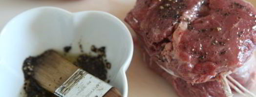 стейк из говядины с классическим винным соусом. Шаг 11