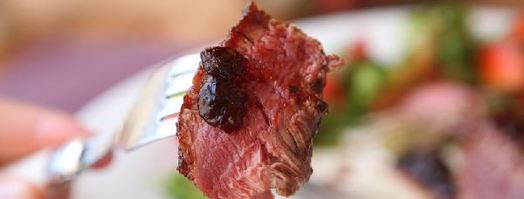 стейк из говядины с классическим винным соусом. Шаг 13