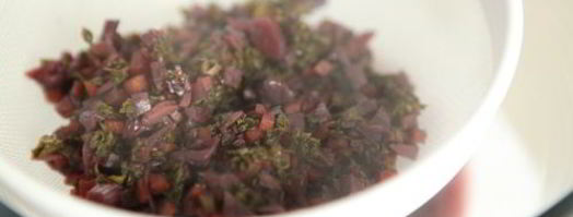 стейк из говядины с классическим винным соусом. Шаг 3