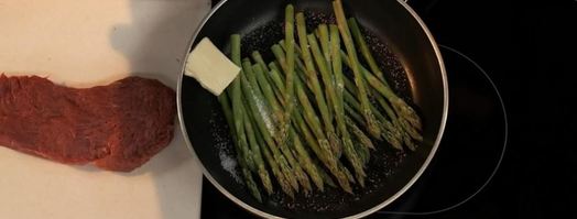стейк из говядины со спаржей. Шаг 3