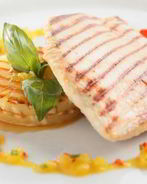 Стейк из индейки на сковороде