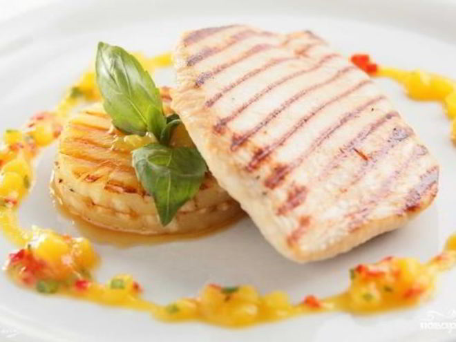 Рецепт стейка из индейки на сковороде