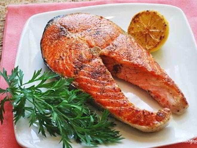 Рецепт стейка из кижуча