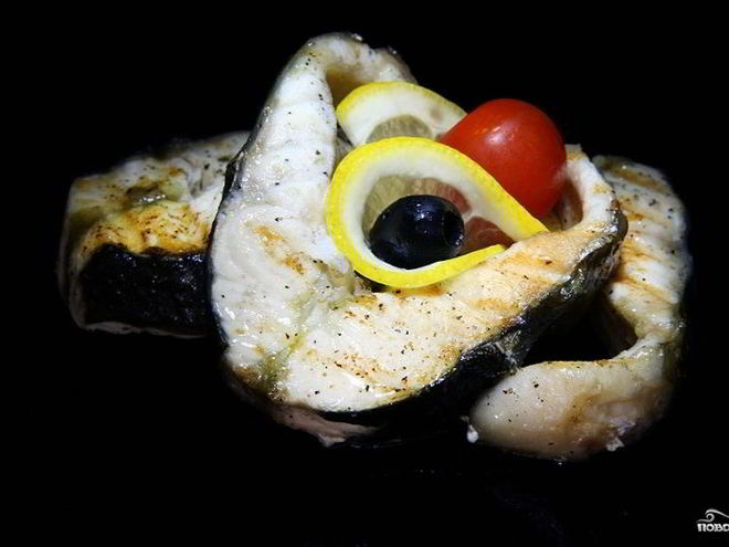 Рецепт стейка из осетрины