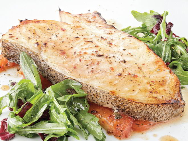 Рецепт стейка из палтуса