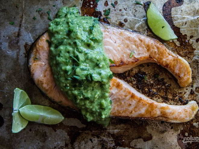 Рецепт стейка из рыбы