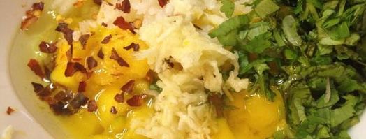 стейк из свинины под манговым соусом. Шаг 3