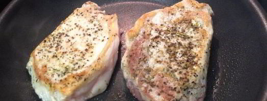 стейк из свинины под манговым соусом. Шаг 5