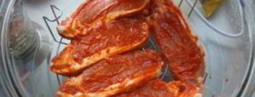 стейк из свинины в аэрогриле. Шаг 3