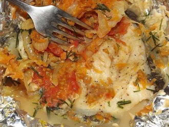 Рецепт стейка из зубатки