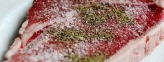 стейк на кости с зеленым маслом. Шаг 7