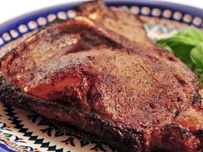 Рецепт стейка на кости в духовке