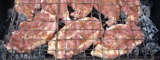 стейк на мангале. Шаг 2