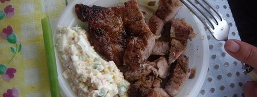 стейк на мангале. Шаг 6