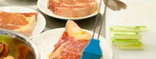 стейк на сковороде-гриль. Шаг 3