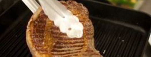 стейк на сковороде-гриль. Шаг 5