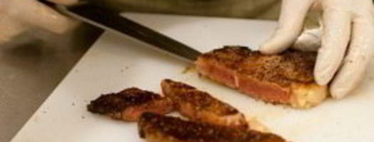 стейк на сковороде-гриль. Шаг 6