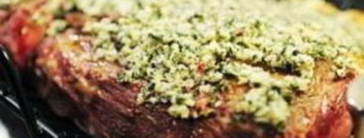 стейк рибай с розмарином, тимьяном и чесноком. Шаг 3