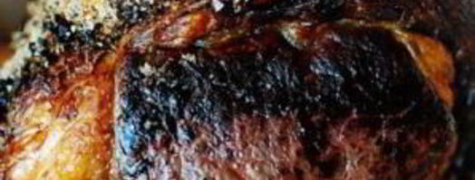 стейк рибай с розмарином, тимьяном и чесноком. Шаг 4