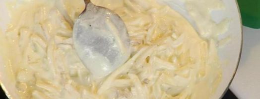 стейк с черным трюфелем, фуа-гра и томленым корнем сельдерея. Шаг 3