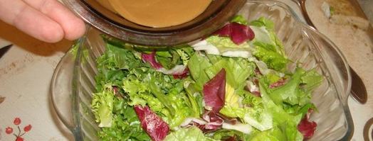 стейк с салатом микс. Шаг 12