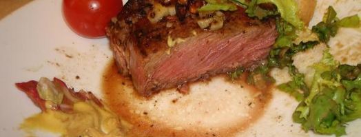 стейк с салатом микс. Шаг 15